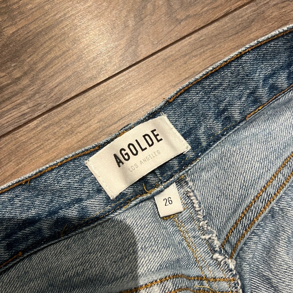 Agolde Straight Leg Jeans - Picture 3 of 4